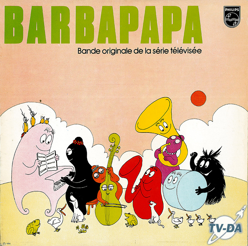 barbapapa bande originale disque vinyle 33 tours
