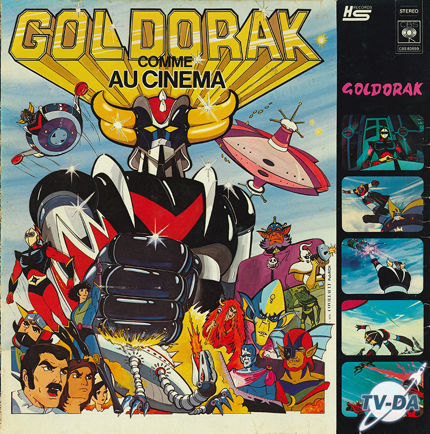 goldorak comme au cinema disque vinyle 33 tours