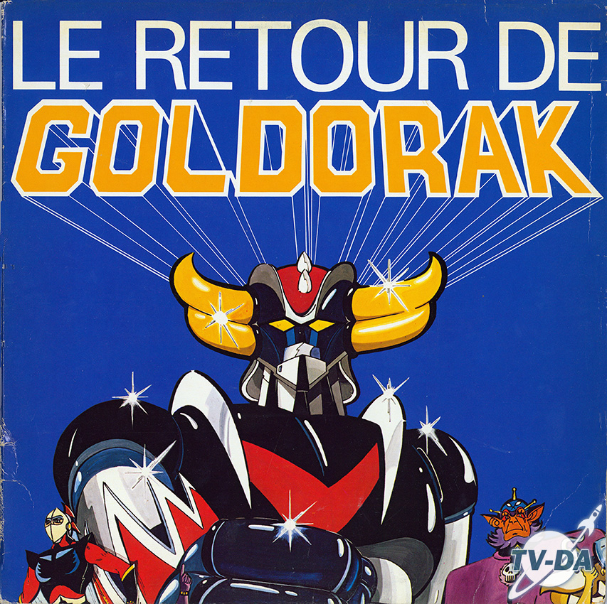 retour goldorak disque vinyle 33 tours canada