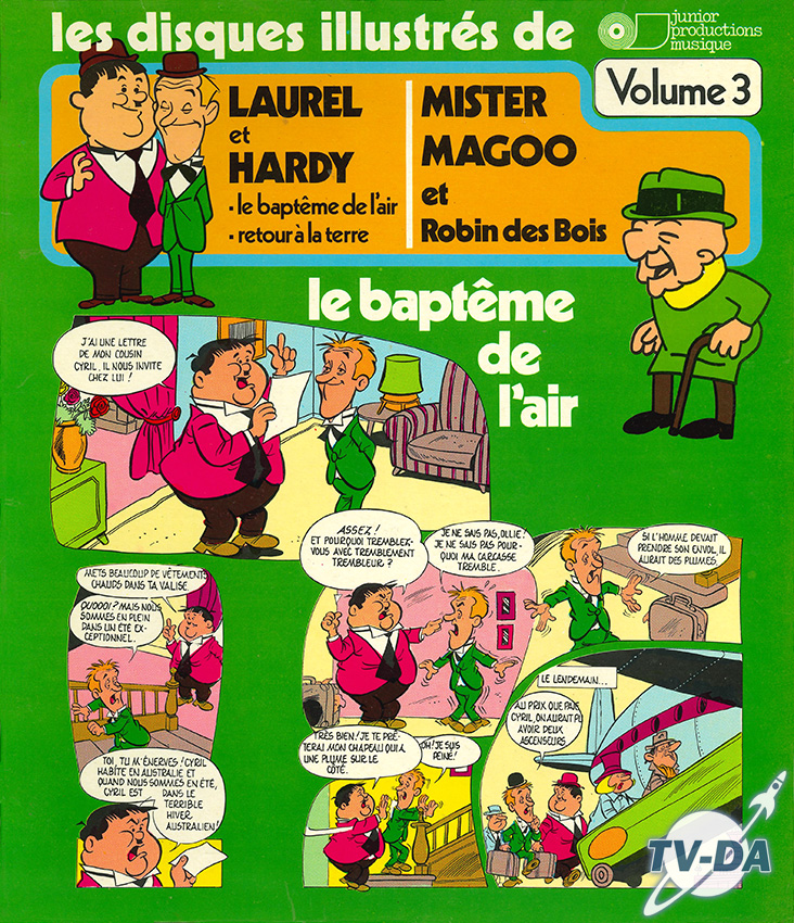 laurel hardy mister magoo volume 3 disque vinyle