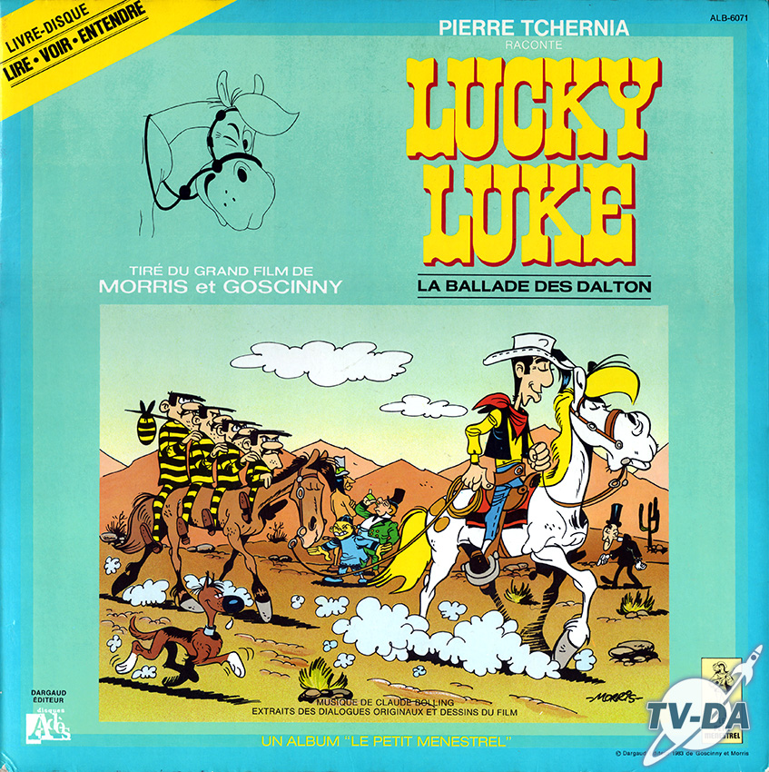 lucky luke ballade dalton disque vinyle 33 tours