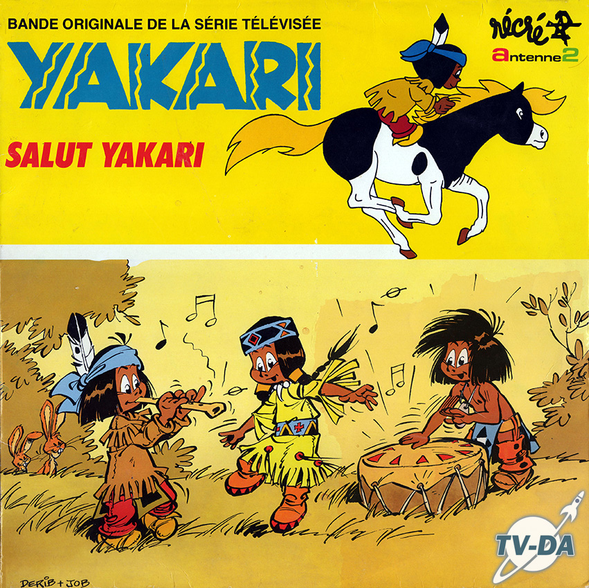 yakari vinyle 33 tours generique