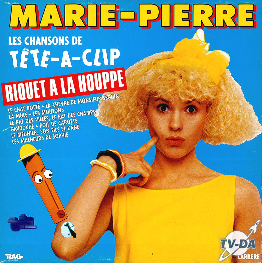 tete a clip marie pierre tf1 disque vinyle 33 tours