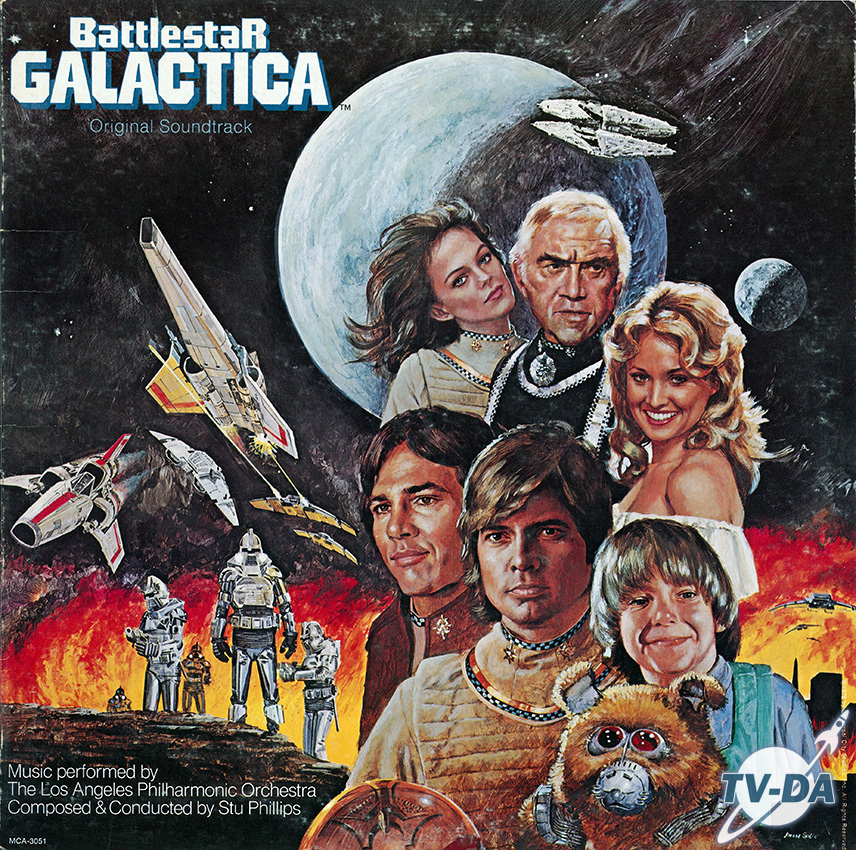 battlestar galactica soundtrack disque vinyle 33 tours
