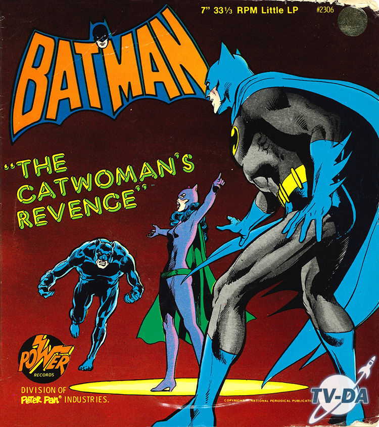 batman catwoman revenge disque vinyle 45 tours