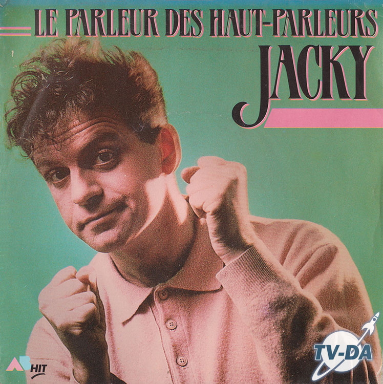 jacky parleur haut parleurs disque vinyle 45 tours