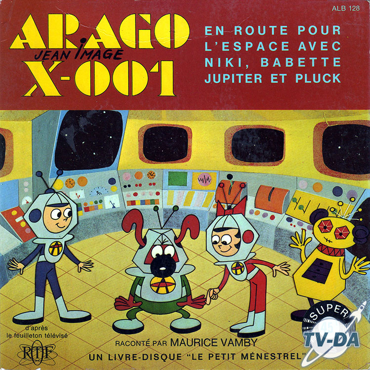 arago x-001 livre disque vinyle 45 tours