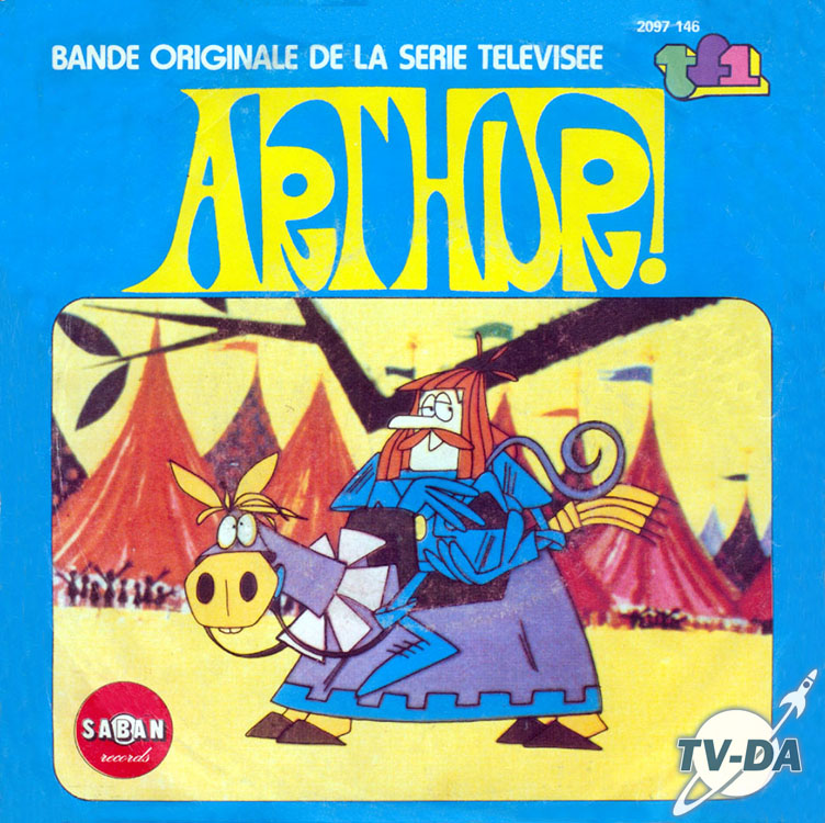 arthur disque vinyle 45 tours tf1