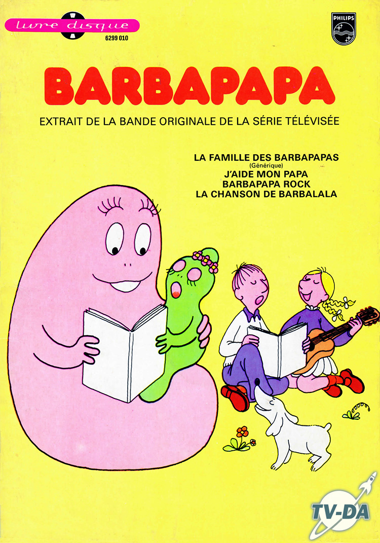 barbapapa livre disque vinyle 45 tours