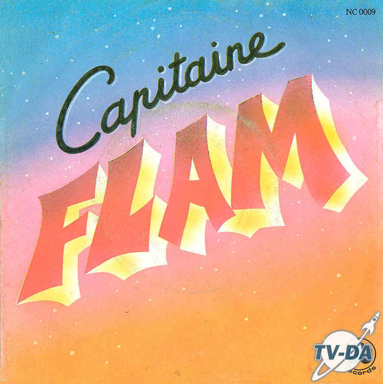 capitaine flam fantastic sky disque vinyle 45 tours