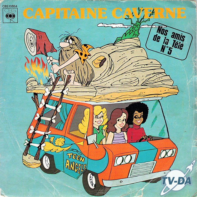capitaine caverne disque vinyle 45 tours