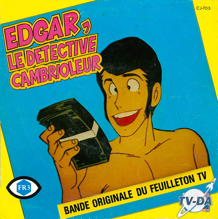 edgar detective cambrioleur disque vinyle 45 tours 