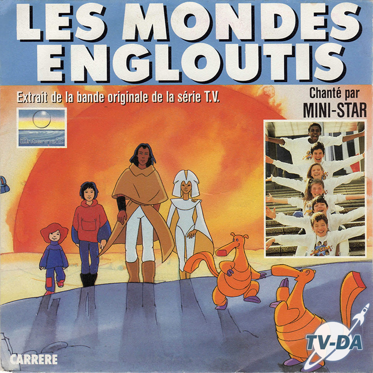 mondes engloutis disque vinyle 45 tours