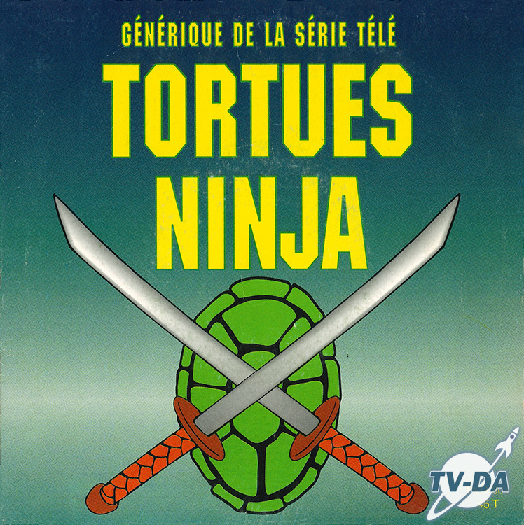 tortues ninja generique tele disque vinyle 45 tours