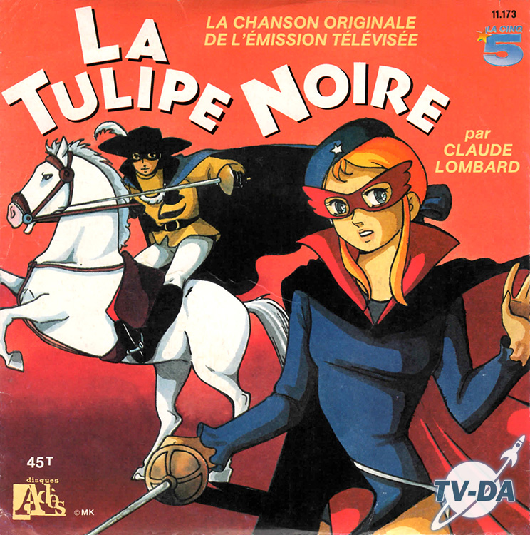 tulipe noire disque vinyle 45 tours