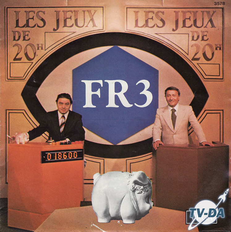 disque vinyle 45 tours jeux 20 heures fr3