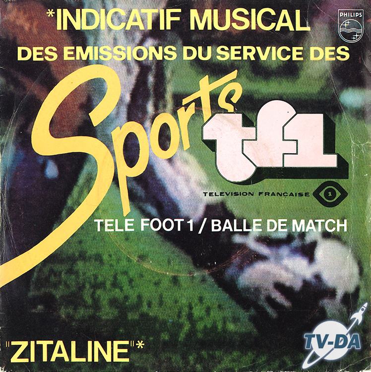 sports tf1 indicatif emissions disque vinyle 45 tours