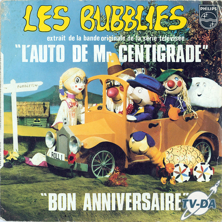 disque vinyle 45 tours bubblies auto mr centigrade
