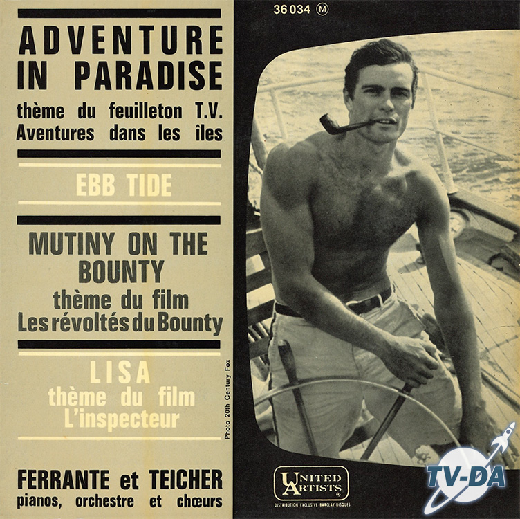 adventure in paradise disque vinyle 45 tours
