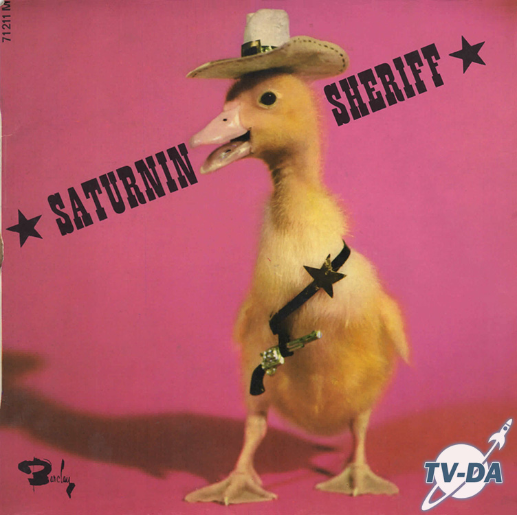 saturnin sheriff disque vinyle 45 tours
