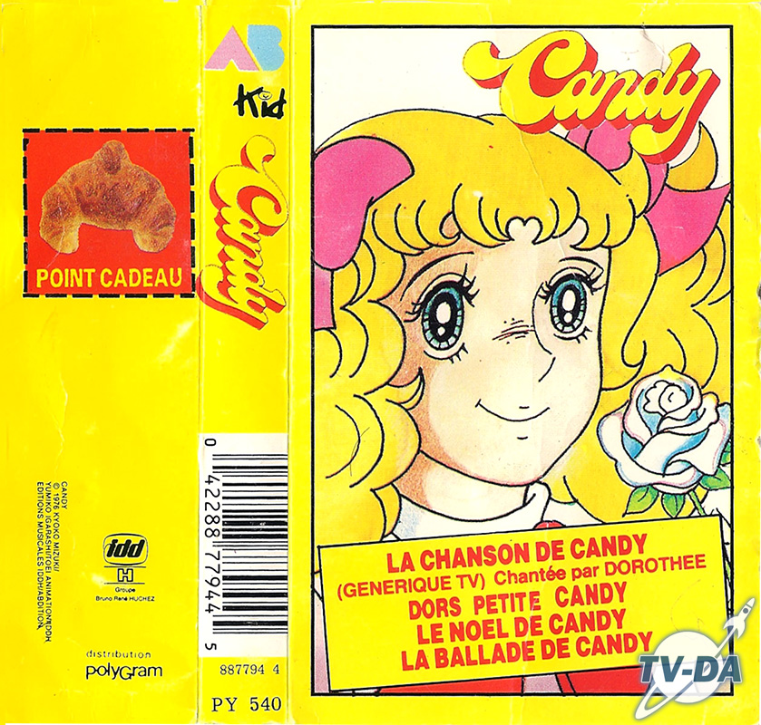 cassette audio candy 4 chansons