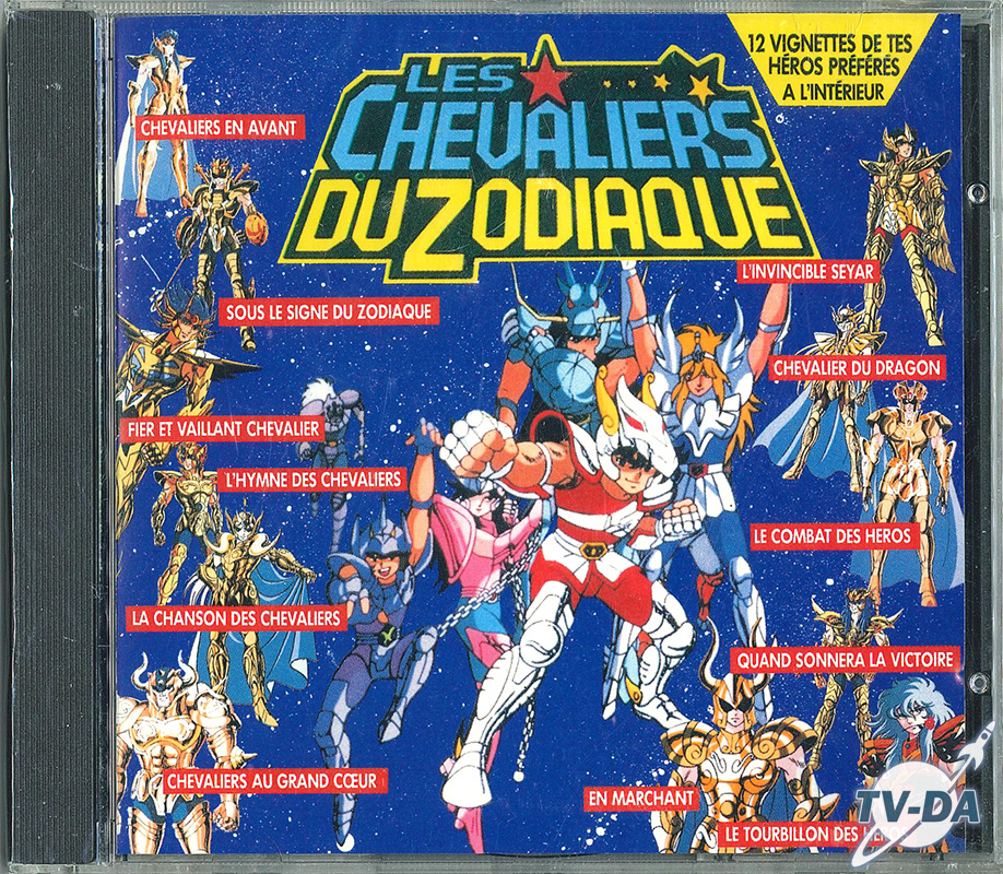 cd audio chevaliers zodiaque album