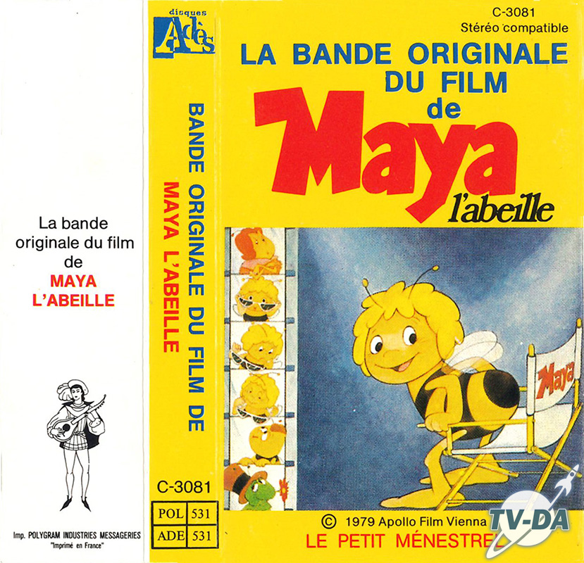 cassette audio maya abeille bande originale film