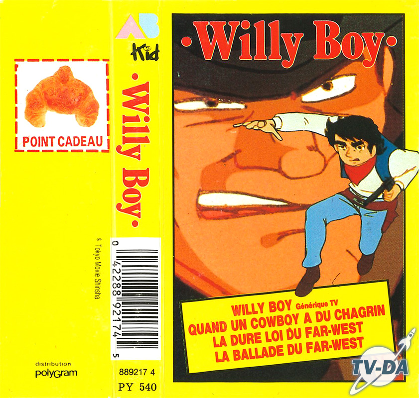 cassette audio willy boy 4 chansons ab kid