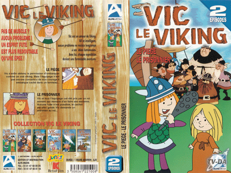 cassette video vic le viking