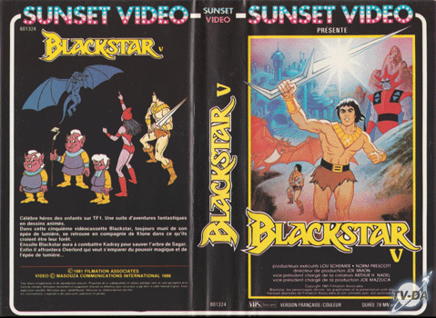 cassette video blackstar numero 5