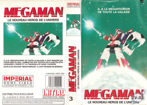 cassette video megaman