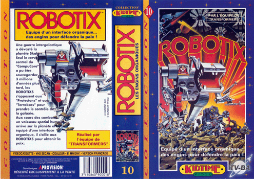 cassette video robotix volume 10