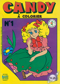 livre candy a colorier numero 1