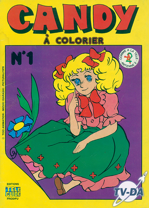 livre candy a colorier numero 1