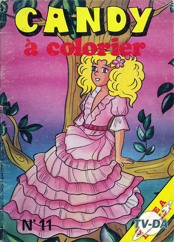 livre candy a colorier numero 11