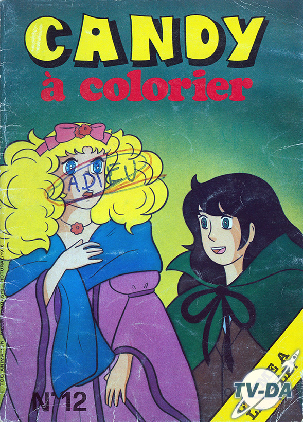 livre candy a colorier numero 12