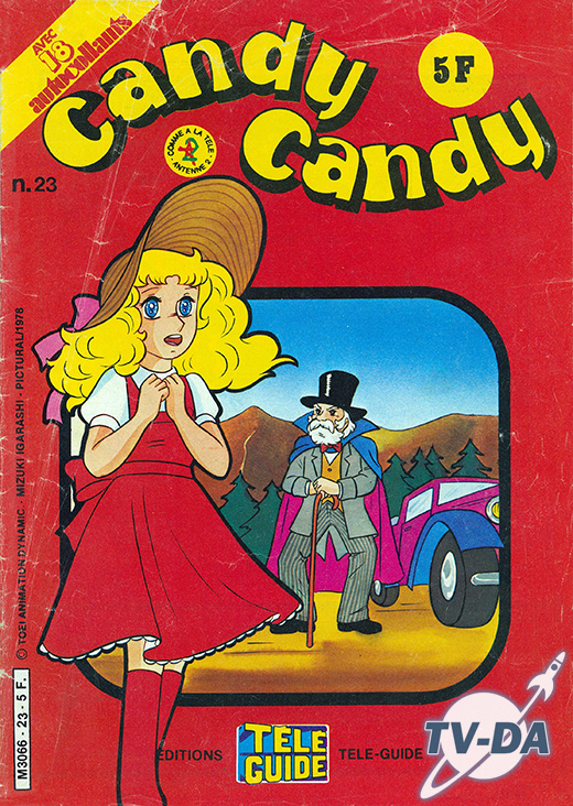 livre candy candy numero 23 souple