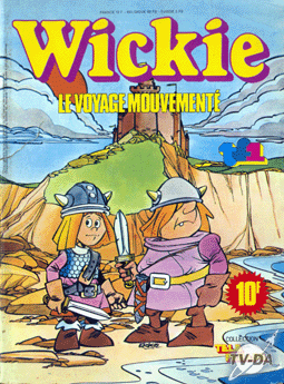 livre wickie le viking le voyage nouvemente