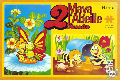 puzzles maya l'abeille et willy
