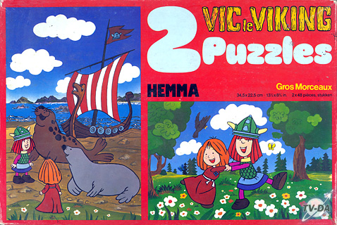 puzzle vic le viking
